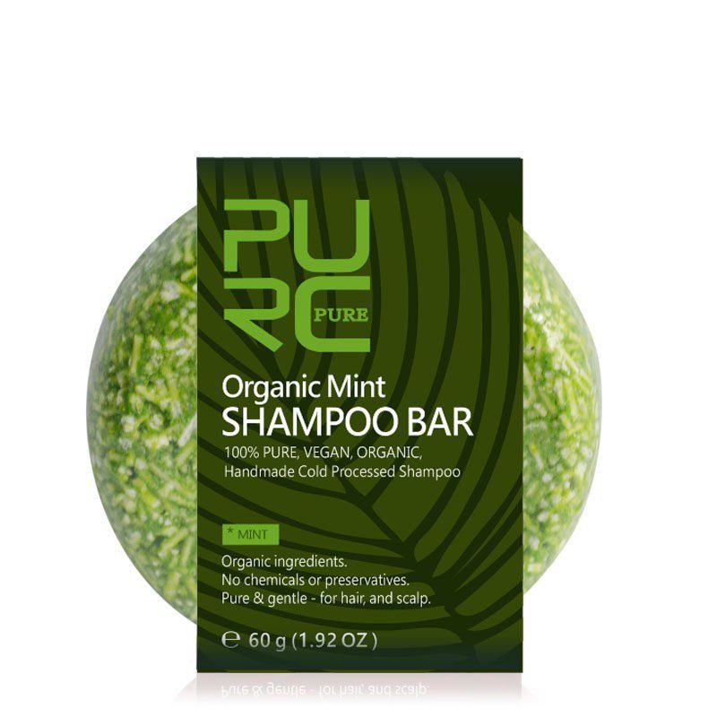 Mint shampoo bar